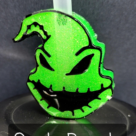 Handcrafted Halloween Straw Toppers - Picture 1 of 2